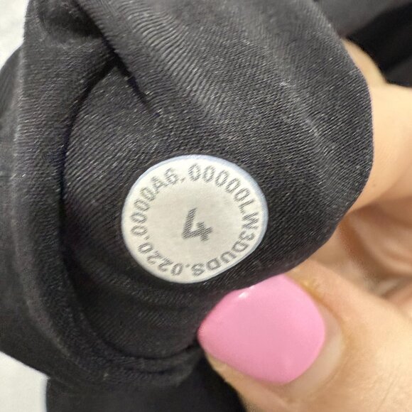 Lululemon Jacket Womens 4 Perforated Full Zip Cropped Drawstring Lightweight - Picture 10 of 11